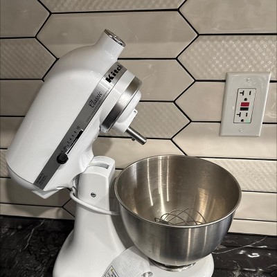 KitchenAid Classic 4.5qt Stand Mixer - White: 10 Speeds