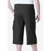 KingSize Men's Big & Tall Fleece Judo Shorts - 3 of 4