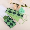 Unique Bargains Lattice Bath Brush Set 23.43"×3.54" Green - 2 of 3