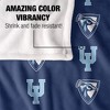 Upper Iowa University Logo Pattern Silky Touch Blanket White 50x60 - 4 of 4