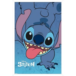 Trends International Disney Lilo and Stitch - Handstand Framed Wall Poster Prints - 1 of 4