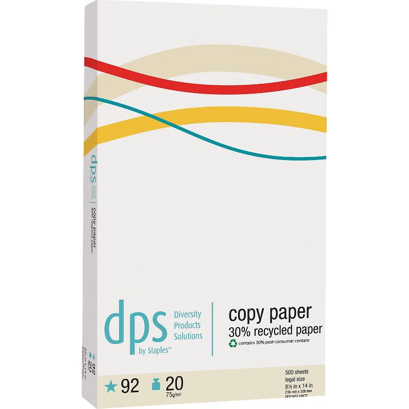 Diversity Products Solutions by Staples Diversity Product Solutions by Recycled Paper LEGAL-Size, 1 of 2