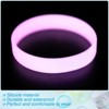 Unique Bargains Sports Party Games Fashion Silicone Glow in the Dark Bracelet 60 Pcs - 3 of 4