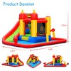 Costway Inflatable Water Slide Jumping Bounce House Bouncy Splash Pool - 2 of 4