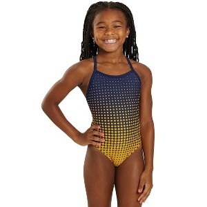 Sporti Molecule Thin Strap One Piece Swimsuit - 1 of 4