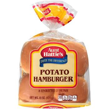 Aunt Hattie's Potato Ham Buns - 15oz/8ct