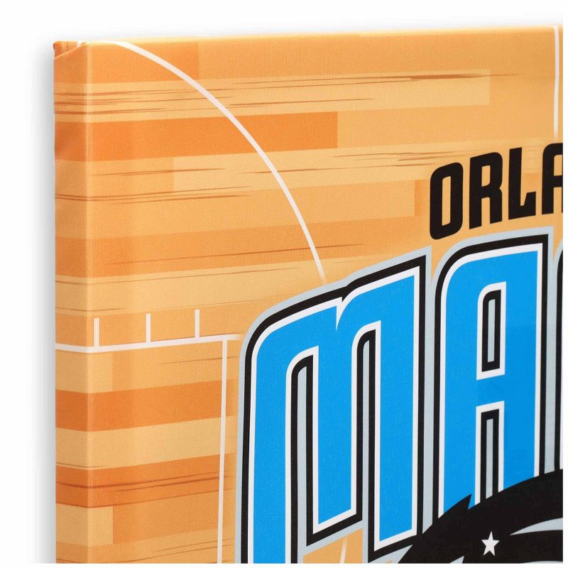 NBA Orlando Magic Court Canvas Wall Sign, 4 of 5