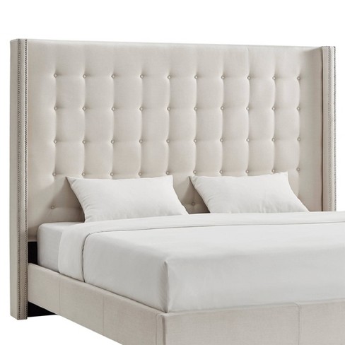 King 65 Madison Wingback High, Elevated King Bed Frame