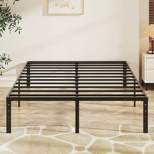Karl Home 14 inch Height Twin Size Bed Frames Heavy Duty, Metal Platform Bed No Box Spring Needed - 1 of 4