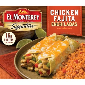 El Monterey Signature Frozen Chicken Fajita Enchiladas - 10oz - 1 of 4
