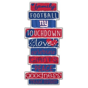 NFL New York Giants 24" Celebrations Stack Sign - 1 of 3