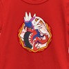 Girl's Pokemon Koraidon Circle T-shirt - Red - Medium : Target