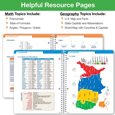 2026-2027 Global Printed Products 7 x 9 Academic Year Secondary Student-Matrix, Weekly/Monthly, 11 Month, Black Doodles