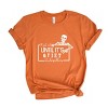 Simply Sage Market Wait Until It's Quiet Short Sleeve Tee - XL - Orange - 3 of 4