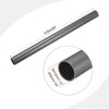 Unique Bargains High Impact Water Plumb Cable Sleeve PVC Rigid Round Pipes 20" Length - 2 of 4