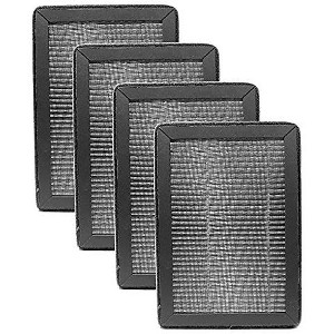 Nispira True HEPA Replacement Filter Compatible with Levoit LV-H128 Air Purifier Part LV-H128-RF. 4 Packs - 1 of 4