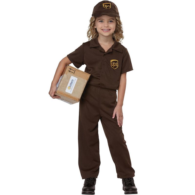 United Parcel Service UPS Guy Toddler Costume, 2 of 3