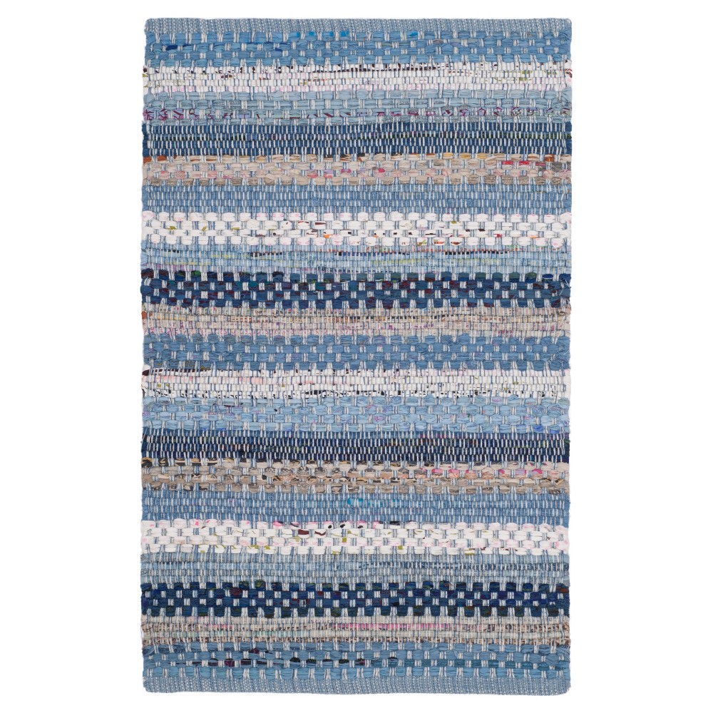 3'x5' Waverly Woven Rug Blue/Multi - Safavieh