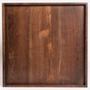 KINWELL Square Black Walnut Wood Serving Tray Ottoman Tray with Handles - 4 of 4