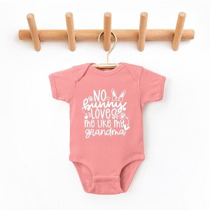 The Juniper Shop No Bunny Loves Me Like Grandma Baby Bodysuit - 1 of 2