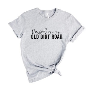 Simply Sage Market Women's Raised On An Old Dirt Road Short Sleeve Graphic Tee - 1 of 3
