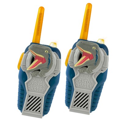 eKids Jurassic World Walkie Talkies for Kids, Indoor and Outdoor Toys (JW-212.EXV22M)