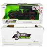 2021 Ford Bronco Matt Black with Orange Stripes and Roof Rack "Addictive Desert Designs" 1/24 Diecast Model Car by Jada - 3 of 3