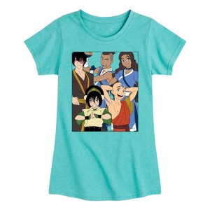 Girls' - Avatar - Hybrid Apparel Fitted Short Sleeve Graphic T-Shirt - 1 of 4