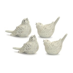 Melrose Terracotta Bird Figurine (Set of 4) - 1 of 3