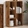CLIHOME Freestanding Display Bookcase, Engineered Wood Kitchen Sideboard Book Cabinet - 2 of 4