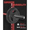 7FT Barbell Bar, 2-Inch Weight Lifting Bar for Deadlifts, Squats, Bench Press, Rows, High Capacity 1500lbs, Strength Training Equipment - 2 of 4