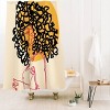 Deny Designs Alilscribble Sun Girl Shower Curtain Yellow - 2 of 3