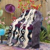Fuzzy Soft Throw Blanket, Cozy Fluffy Fleece Blanket for Couch Bed, Home Decor Blanket Throw, 50x60 Inches - Catalonia - 4 of 4