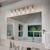 BAOURE Modern Vanity Light, Bathroom Light Fixtures for Expansive Bathrooms, Wall Lamp with Clear Glass for Mirror, Living Room - 2 of 4