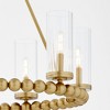 Quorum Lighting Lee Boulevard 6 - Light Chandelier in  Aged Brass - 2 of 4