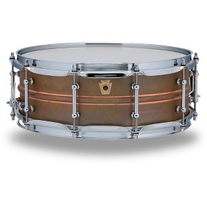 Ludwig Copper Phonic Smooth Snare Drum - 1 of 4