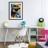 Stupell Industries Colorful Roaring T-Rex Framed Print Under Glass Art - 3 of 4
