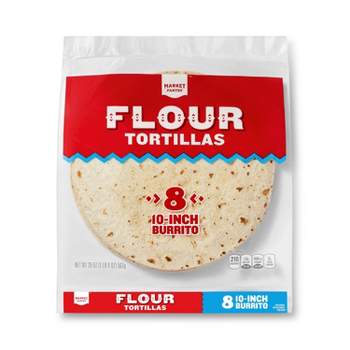 10" Flour Tortillas - 8ct - Market Pantry™