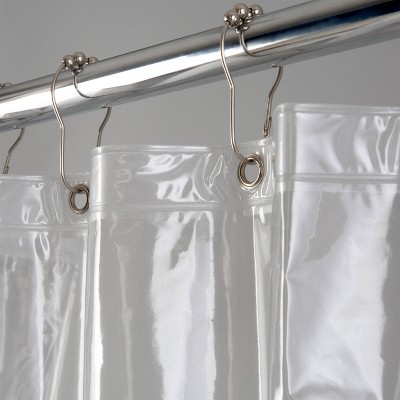 Eco-Friendly Clear PEVA Shower Curtain Liner with Rust Resistant Grommets