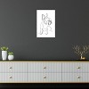 iCanvas French Bulldog with One Line by Dane Khy Canvas Print Wall Art - 3 of 3