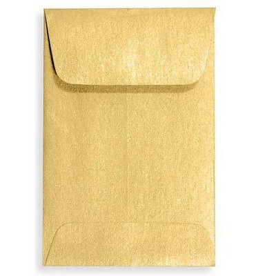 LUX #1 Coin Envelopes 2 1/4 x 3 1/2 250/Box Gold Metallic 1COGLD-250