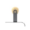 Bon Tool 12-833 Tapered Edger - 8-inch To 3-inch - 3/4-inch Radius 7/8-inch Lip Wood Handle - 3 of 4