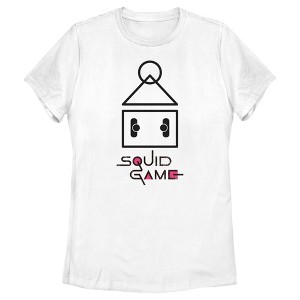 Women's Squid Game Icons T-Shirt - 1 of 4