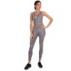Memoi Women's Tie Dye Print Sports Bra with Removable Cups - 2 of 4