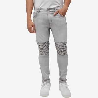 Raw X Men's Skinny Flex Moto Jeans : Target