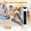 Karl Home 1500-Watt 24 in. Electric Tower Space Heater with WIFI and Remote Control - 3 of 4