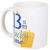 Doctor Who Mug, 11 oz - 13 Is My Lucky Number - 13th Dr. & TARDIS Design - Officially Licensed - Gift for Teens, Adults, Father's Day - Ceramic - 3 of 4