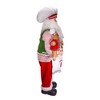 Kurt S. Adler 40“ Christmas Chef Gingerbread Santa - 4 of 4