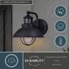 Vaxcel Harwich 1 - Light Wall Light in  Textured Black - 4 of 4