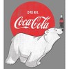 Juniors Womens Coca Cola Polar Bear Cowl Neck Sweatshirt - 2 of 4